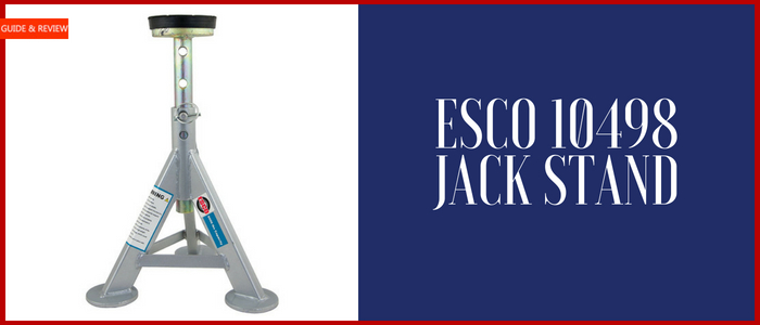 Pack of 2 ESCO 10498 Jack Stand 3 Ton Capacity 