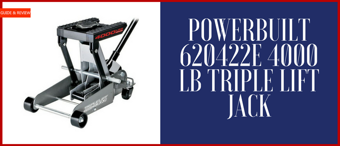 Powerbuilt 620422E 4000 lb Triple Lift Jack Review